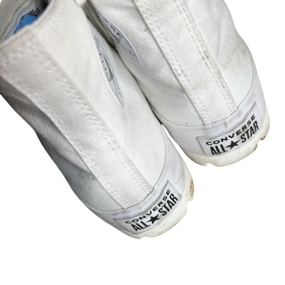 CONVERSE Chuck Taylor High Tops Sneakers Lugged Sole White Womens Size 7